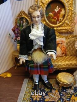1/12 Gentleman Porcelin Dolls House Doll? 15cm Height