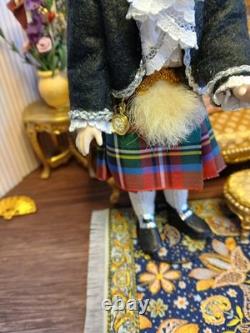 1/12 Gentleman Porcelin Dolls House Doll? 15cm Height