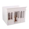 1/12 Mini Wooden House Model Doll House Toy For Miniature Scene Dollhouse