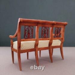 1/12 Miniature Herbillon French Living Room Dollshouse XVIII Century Style Set