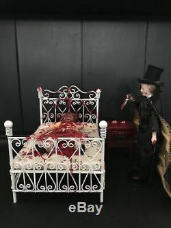 1/12 Minituer Jack The Ripper & Mary Kelly Dolls For Haunted House Halloween