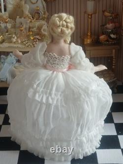 1/12 Porcelin Child Dolls House Doll. 12cm Tall. Tilly Mint My Name
