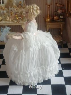 1/12 Porcelin Child Dolls House Doll. 12cm Tall. Tilly Mint My Name