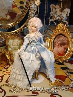 1/12 Porcelin Dolls House Beautiful Doll. Global Shipping
