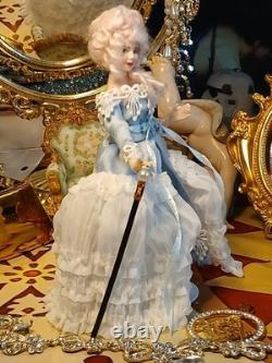 1/12 Porcelin Dolls House Beautiful Doll. Global Shipping
