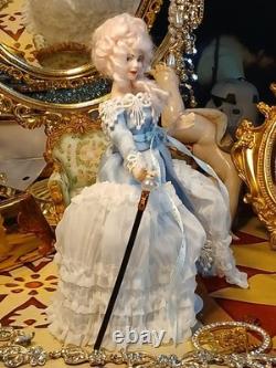 1/12 Porcelin Dolls House Beautiful Doll. Global Shipping