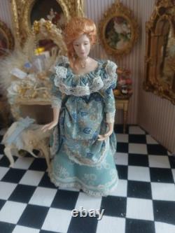 1/12 Porcelin Dolls House Doll? 14cm Height