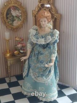 1/12 Porcelin Dolls House Doll? 14cm Height