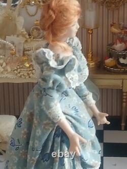 1/12 Porcelin Dolls House Doll? 14cm Height