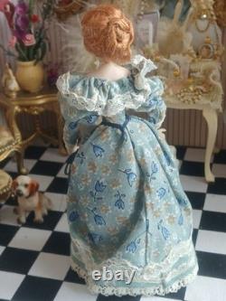 1/12 Porcelin Dolls House Doll? 14cm Height