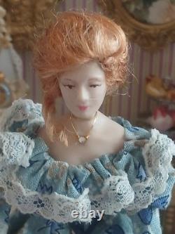 1/12 Porcelin Dolls House Doll? 14cm Height
