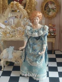 1/12 Porcelin Dolls House Doll? 14cm Height
