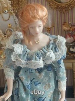 1/12 Porcelin Dolls House Doll? 14cm Height