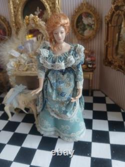 1/12 Porcelin Dolls House Doll? 14cm Height