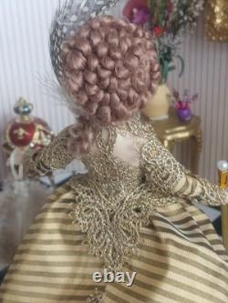 1/12 Porcelin Dolls House Doll. 15cm In Height