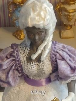 1/12 Porcelin Dolls House Doll. 15cm In Height. Handmade