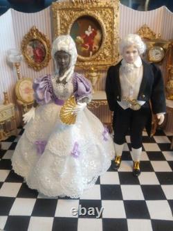 1/12 Porcelin Dolls House Doll. 15cm In Height. Handmade