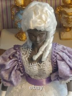 1/12 Porcelin Dolls House Doll. 15cm In Height. Handmade