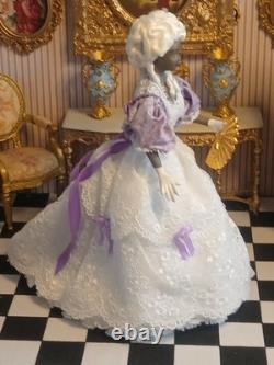 1/12 Porcelin Dolls House Doll. 15cm In Height. Handmade