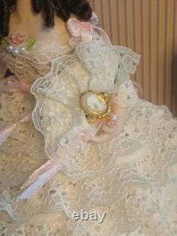 1/12 Porcelin Dolls House Doll. 16cm In Height. Handmade