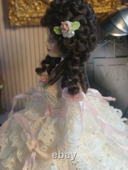 1/12 Porcelin Dolls House Doll. 16cm In Height. Handmade