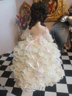 1/12 Porcelin Dolls House Doll. 16cm In Height. Handmade