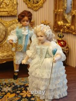 1/12 Porcelin Dolls House Doll? 8cm In Height. I Combine P&P