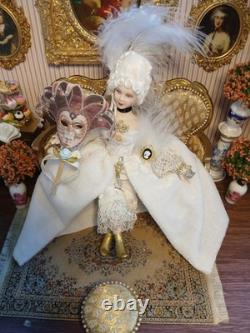 1/12 Porcelin Dolls House Doll. ART. Display? 16cm In Height