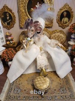 1/12 Porcelin Dolls House Doll. ART. Display? 16cm In Height