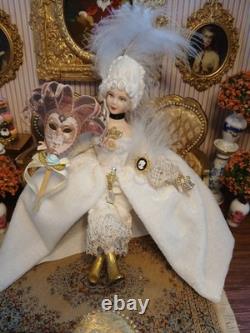 1/12 Porcelin Dolls House Doll. ART. Display? 16cm In Height