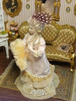 1/12 Porcelin Dolls House Doll! Beautiful