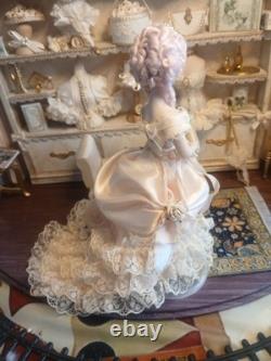 1/12 Porcelin Dolls House Doll. Beautiful