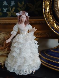 1/12 Porcelin Dolls House Doll. Beautiful? 15cm In Height