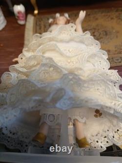 1/12 Porcelin Dolls House Doll. Beautiful? 15cm In Height
