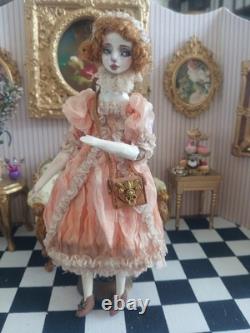 1/12 Porcelin Dolls House Doll. Boxed/ Papers