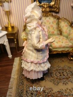 1/12 Porcelin Dolls House Doll Child