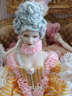 1/12 Porcelin Dolls House Doll. Exquisite