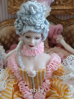 1/12 Porcelin Dolls House Doll. Exquisite