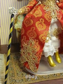 1/12 Porcelin Dolls House Doll. I Combine P&P