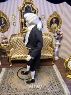 1/12 Porcelin Dolls House Doll. Stunning