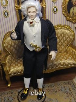 1/12 Porcelin Dolls House Doll. Stunning