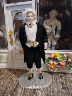 1/12 Porcelin Dolls House Doll. Stunning