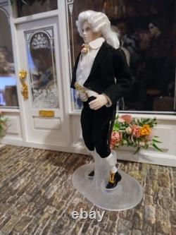 1/12 Porcelin Dolls House Doll. Stunning? I COMBINE P&P On Dolls ONLY