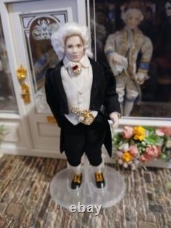 1/12 Porcelin Dolls House Doll. Stunning? I COMBINE P&P On Dolls ONLY