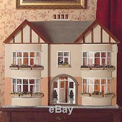 1/12 Scale Dolls House Emporium Fairbanks Dolls House Kit 1930's Large Art Deco