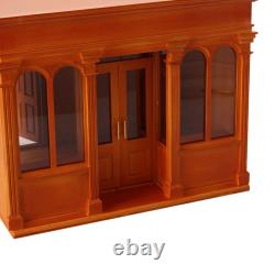 1/12 Scale Miniature House with Double Opening Building Accessories Doll House