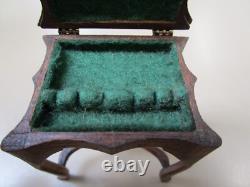 1 12 dolls house unique miniature cutlery storage table