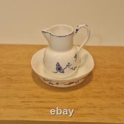 1/12 scale Dolls House Avon Miniatures, Handmade, Wash Bowl, Jug HC28