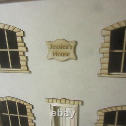 1/12 scale Dolls House Jessica's House 4 rooms kit by Dolls House Direct