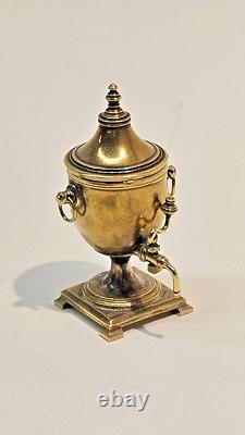 1/12 scale Dolls House miniature, Tea Urn, Server, Handmade, Rare, Antique, R35